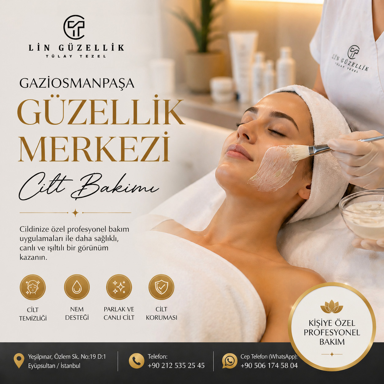 gaziosmanpaşa güzellik merkezi cilt bakımı