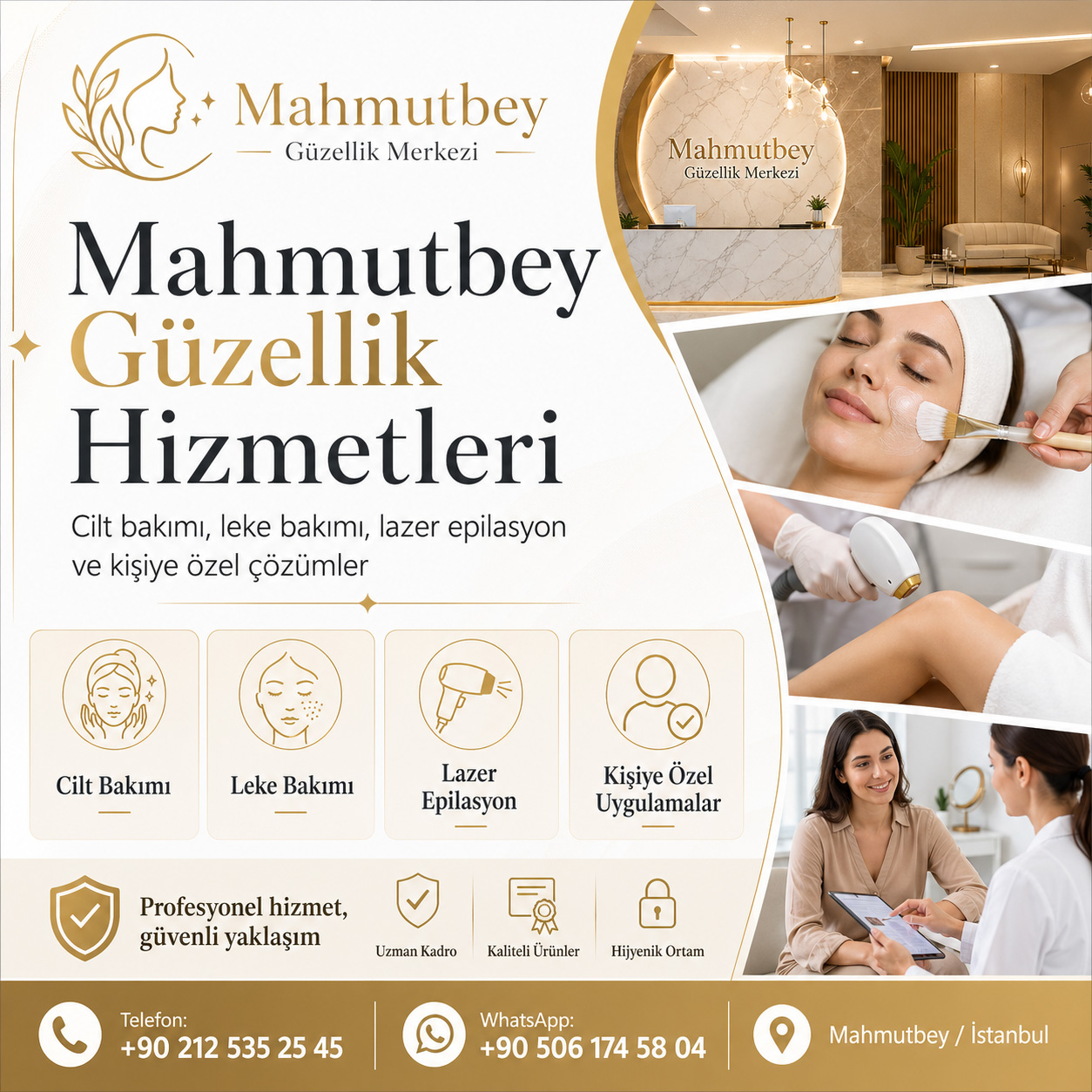 gaziosmanpaşa güzellik merkezi leke ve ton eşitsizliği bakımı